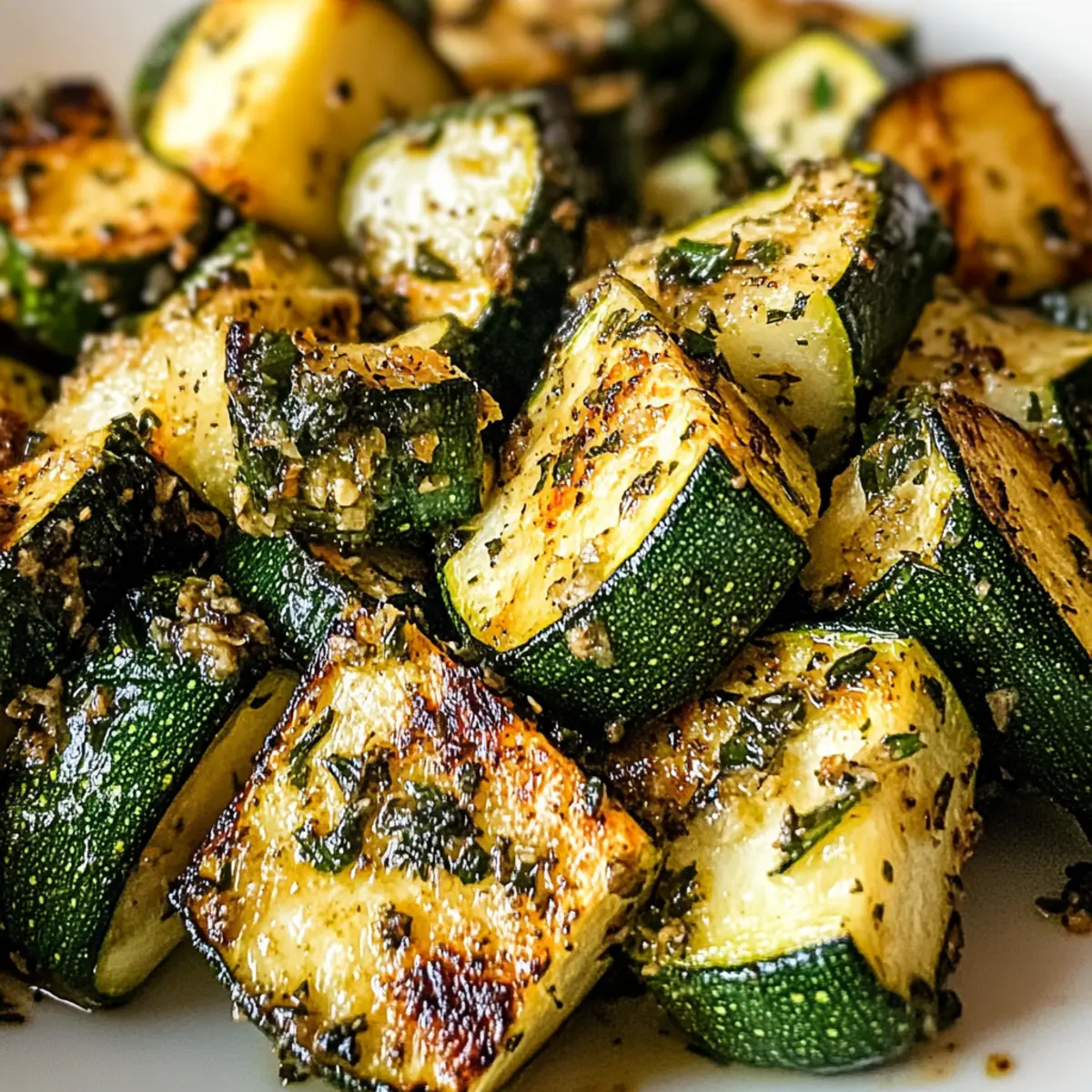 20 Minute Roasted Zucchini