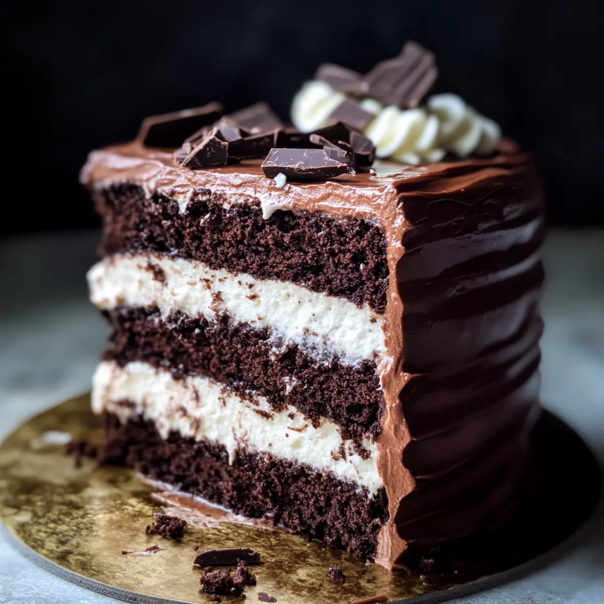 Tuxedo Cake Recipe