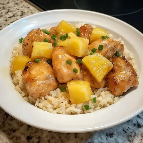 Pineapple Chicken and Rice