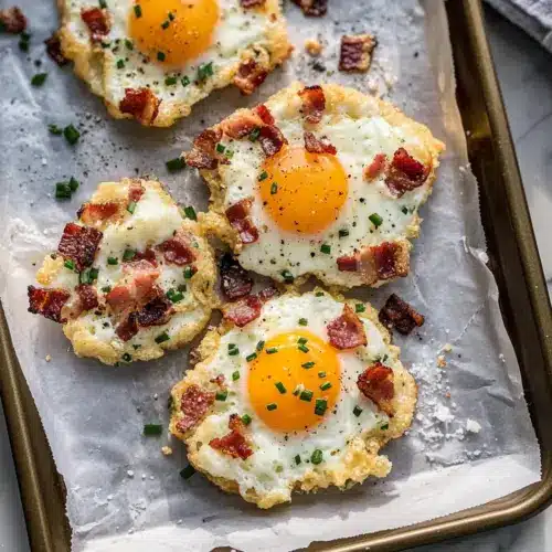 Bacon Parmesan & Chive Egg Clouds