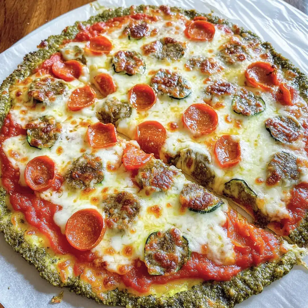 Zucchini Pizza Crust