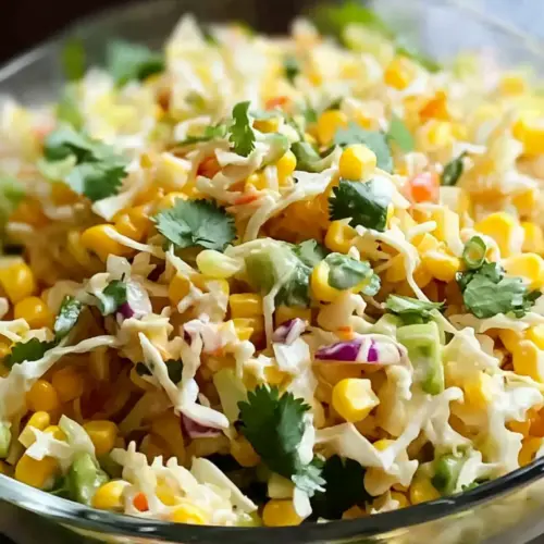 Spicy Corn Slaw