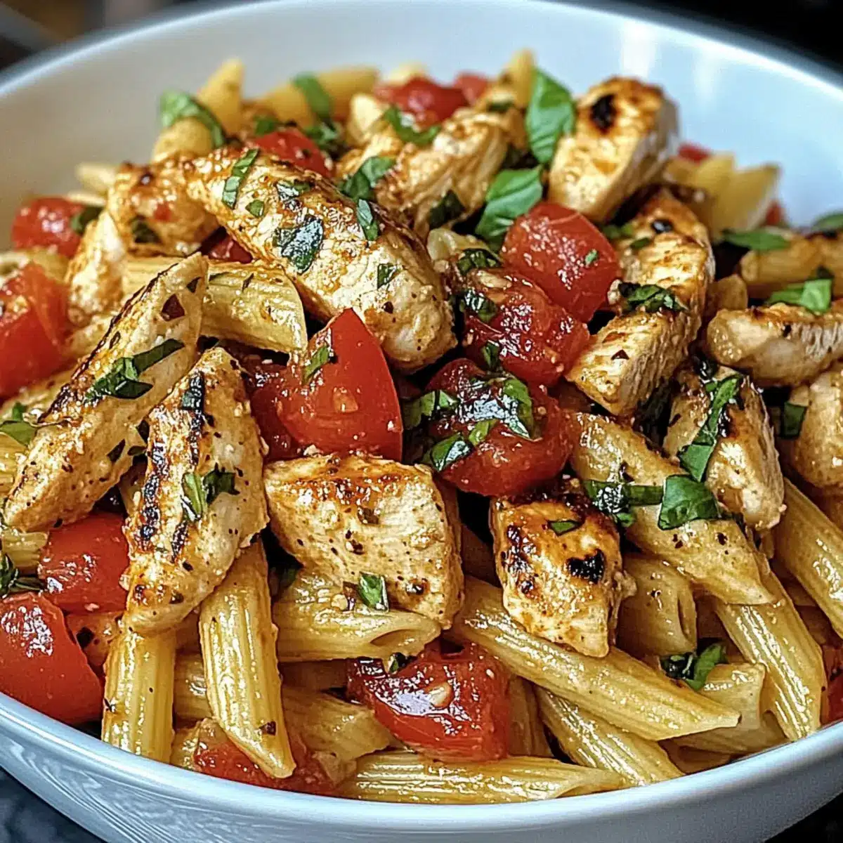 Bruschetta Chicken Pasta