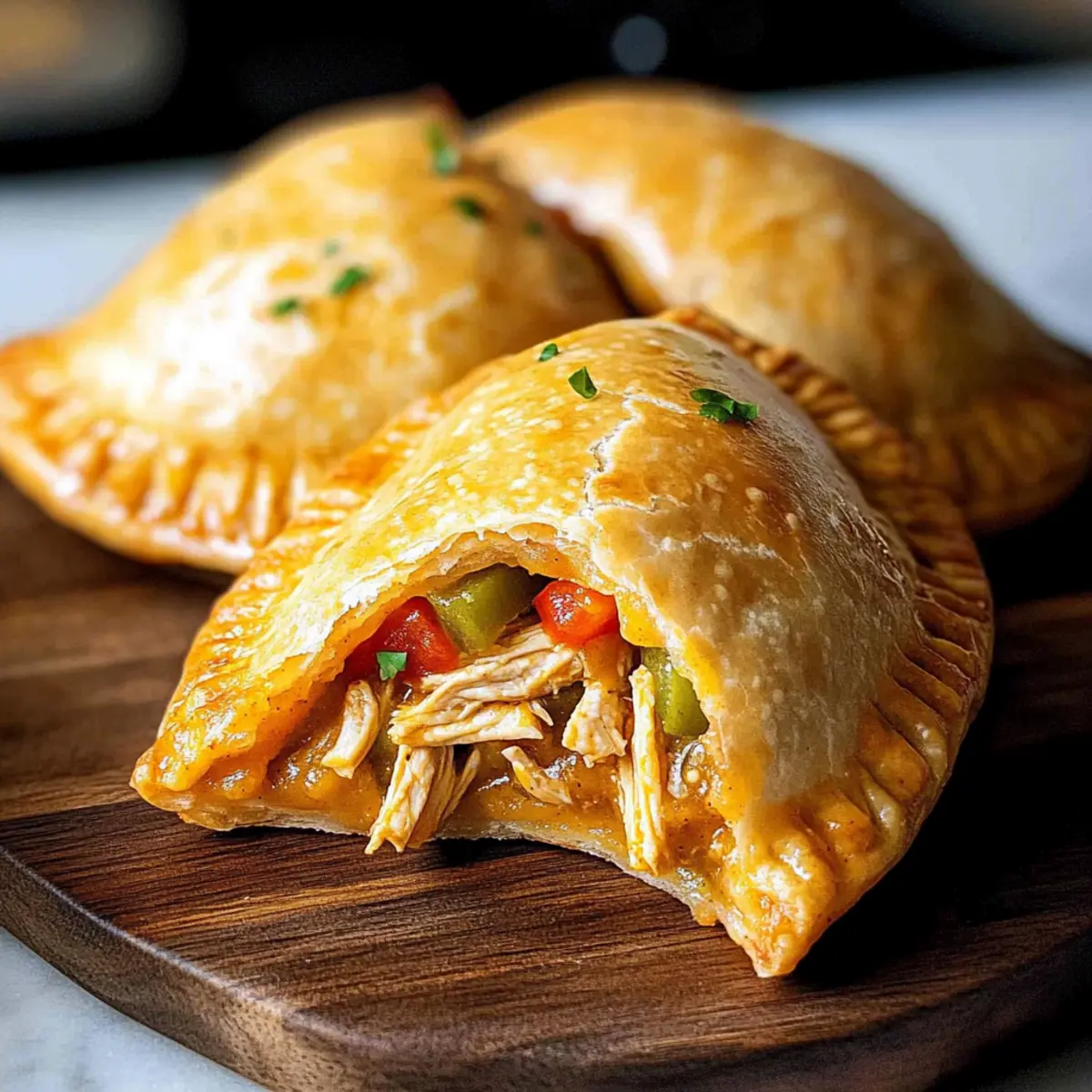 Baked Chicken Empanadas