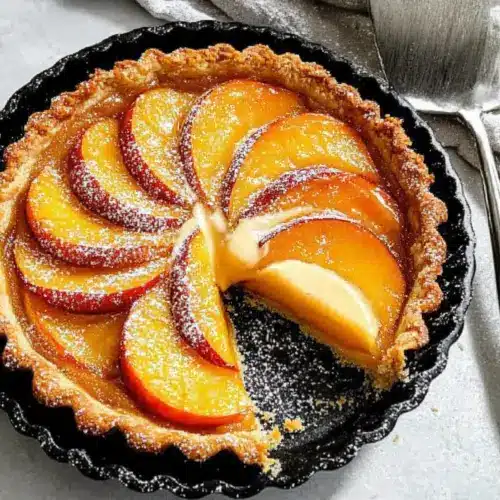 French Peach Tart Recipe