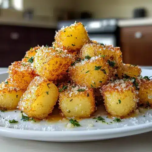 Golden Parmesan Crunch Potatoes