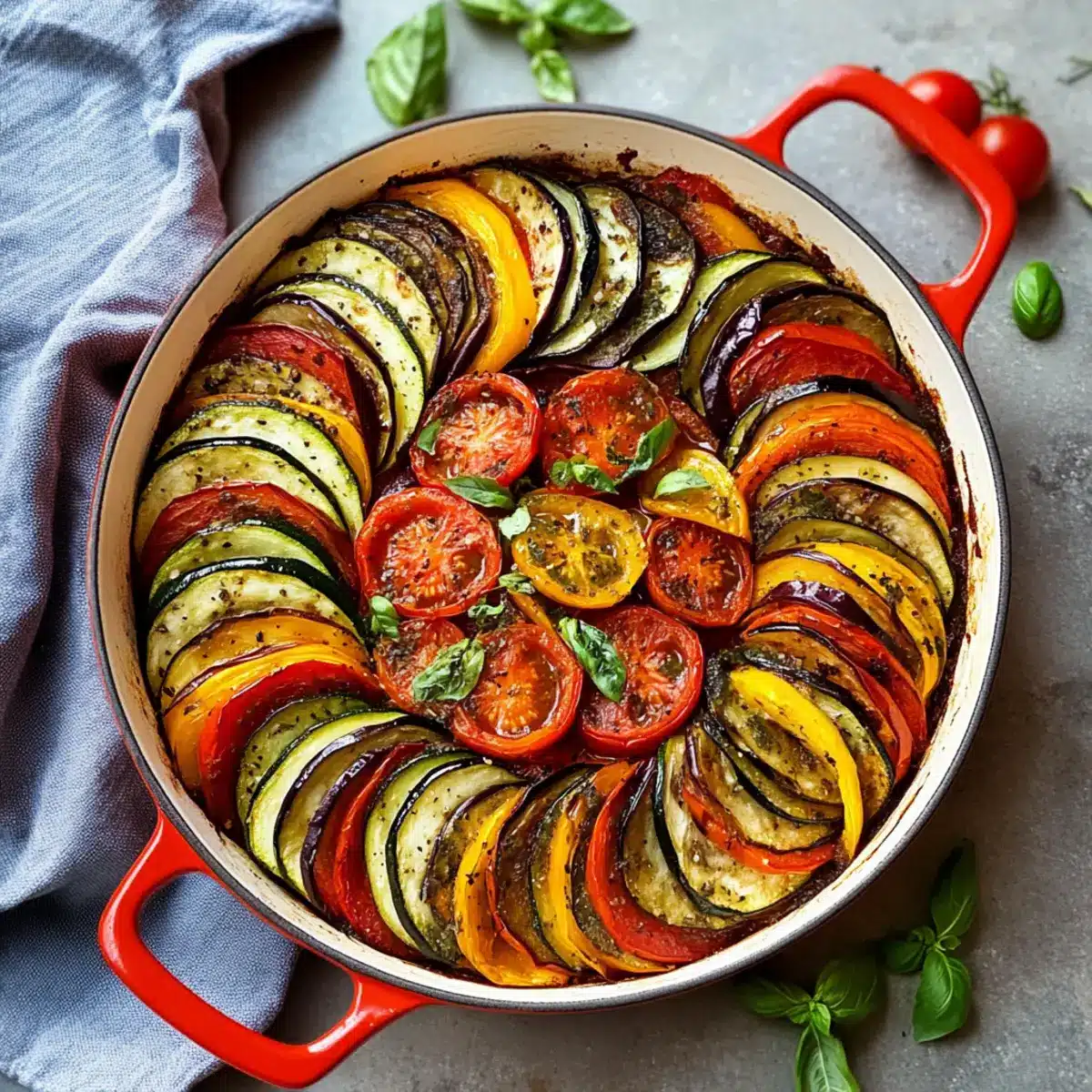 Homemade Classic French Ratatouille