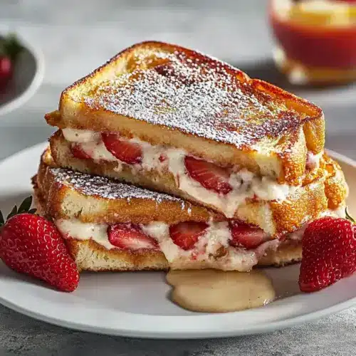 Strawberry Stuffed French Toast