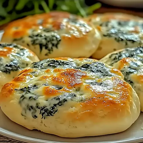 Spinach Cottage Cheese Flagels