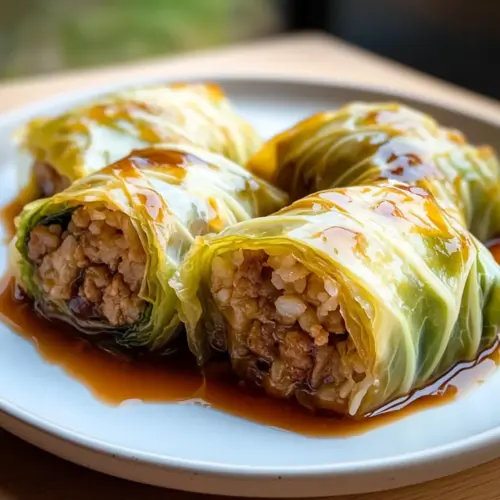 Napa Cabbage Rolls