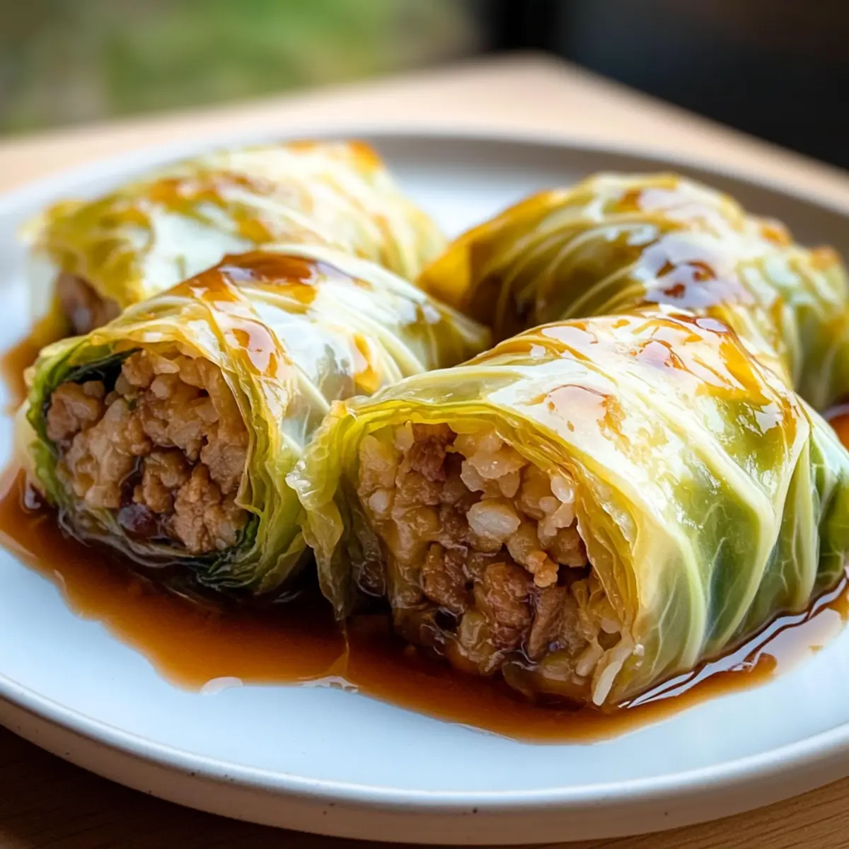 Napa Cabbage Rolls