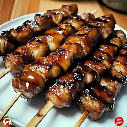 Grilled Chicken Yakitori Skewers