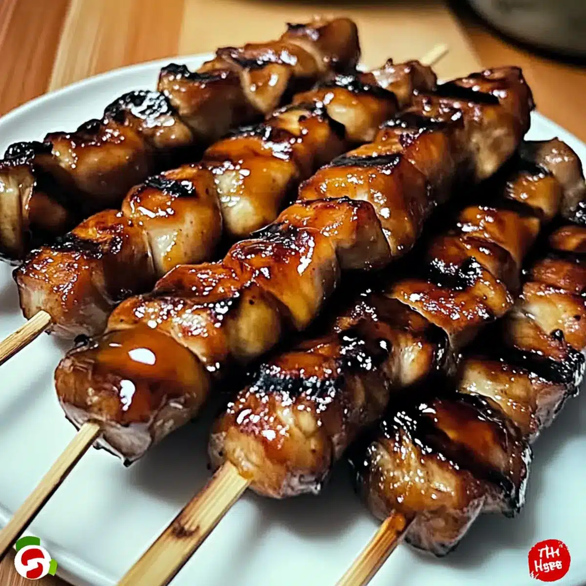 Grilled Chicken Yakitori Skewers