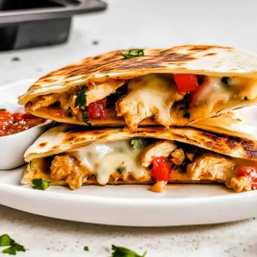 Authentic Chicken Quesadilla