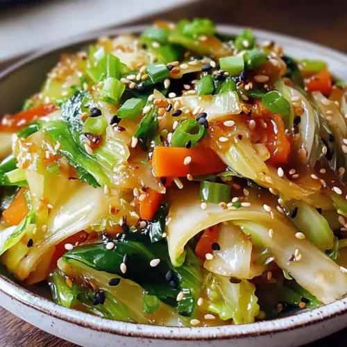 20 Minute Asian Cabbage Stir Fry