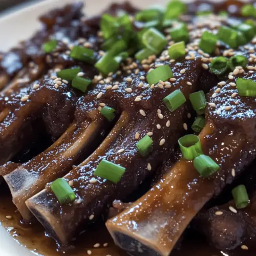 Korean BBQ Short Ribs