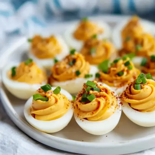 Miso Ramen Deviled Eggs