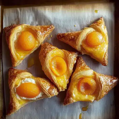 Apricot and Almond Puff Pastries