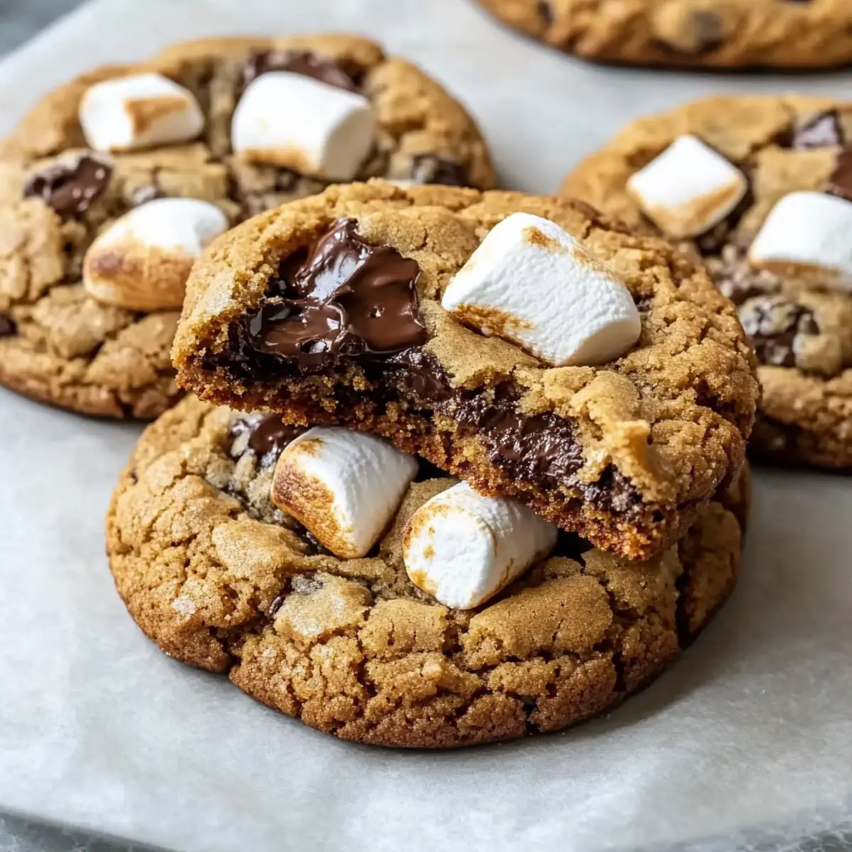 Sourdough S’mores Cookies