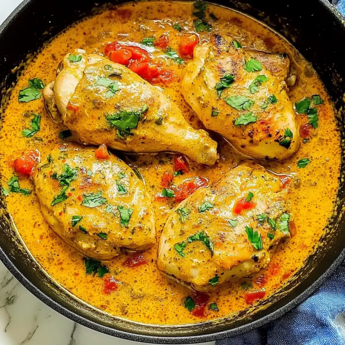 Spicy Brazilian Coconut Chicken