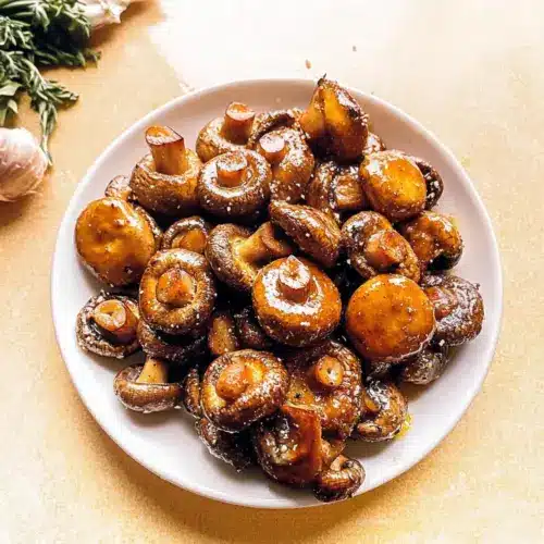 Garlic Butter Miso Mushrooms