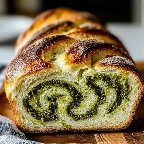 Pesto Swirl Bread