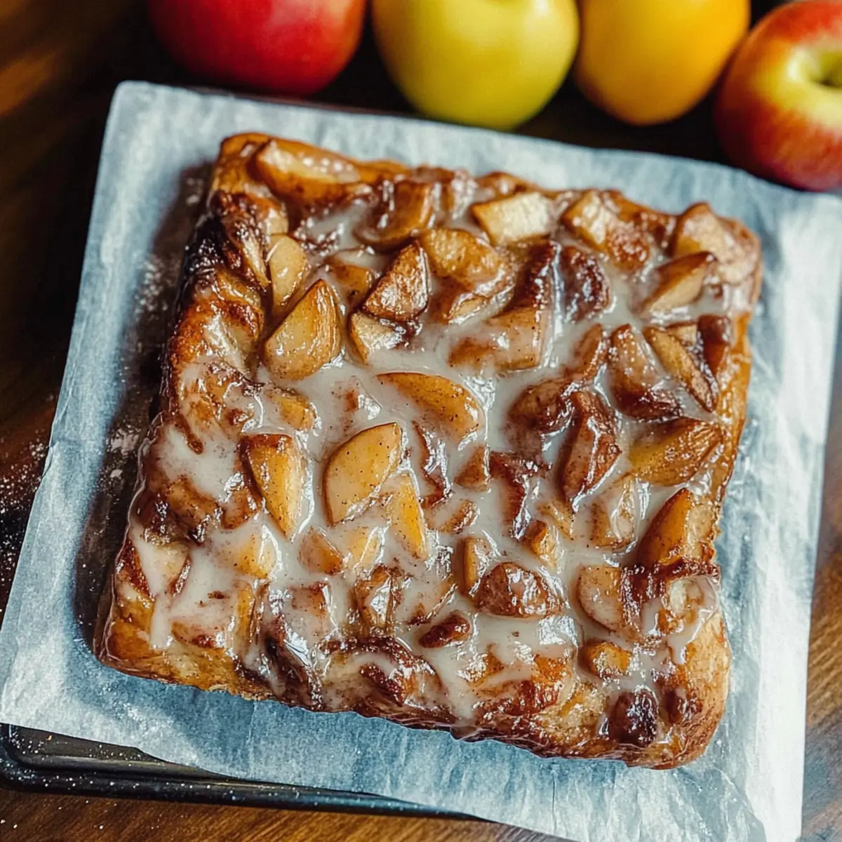 Sourdough Apple Fritter Focaccia