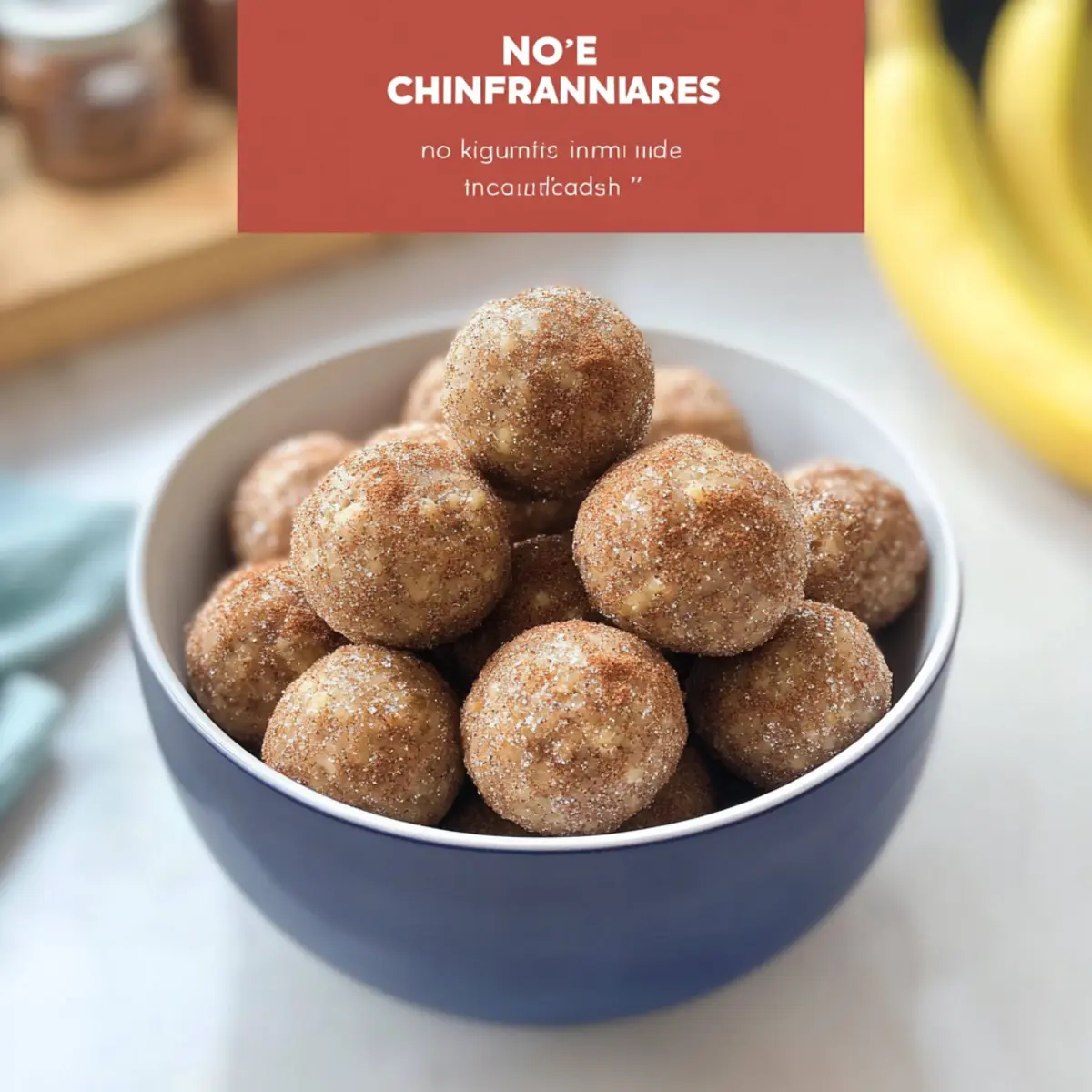 Cinnamon Banana Bread Energy Balls