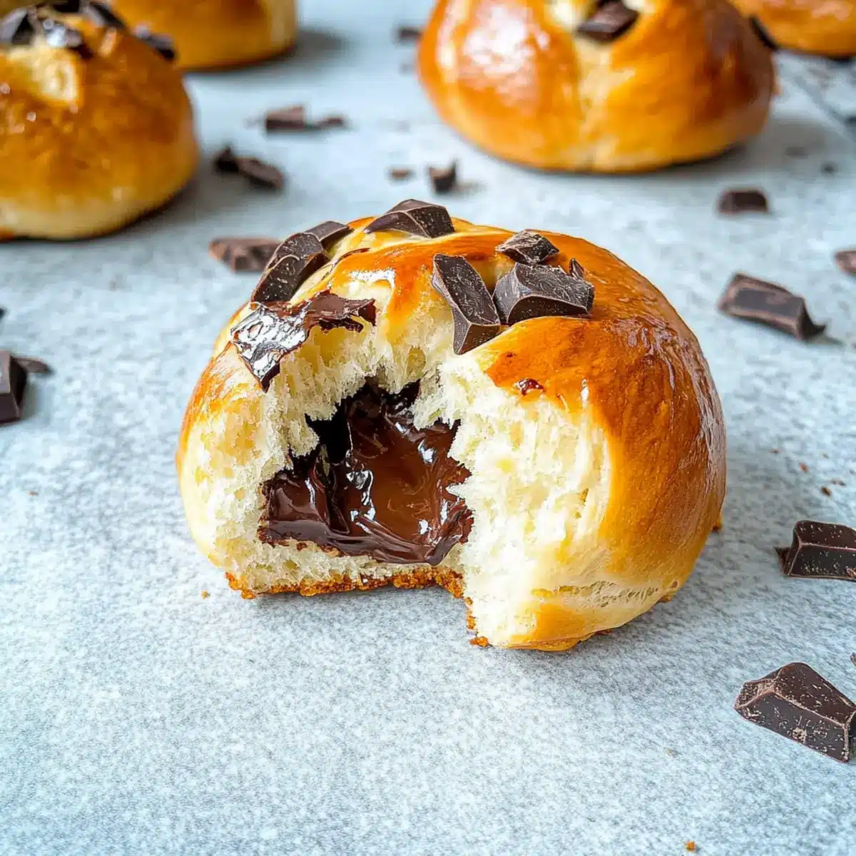Schoggiweggli (Swiss Chocolate Buns)