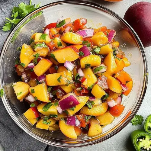 Fresh Peach Salsa