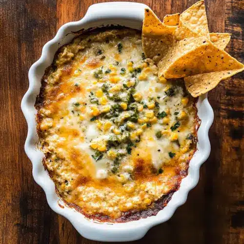 Roasted Poblano Corn Dip