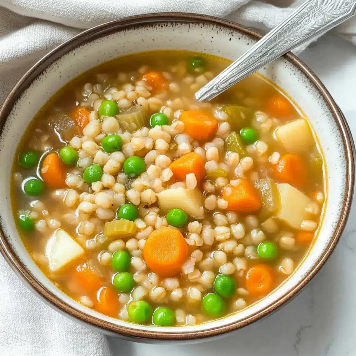 VEGETABLE BARLEY SOUP