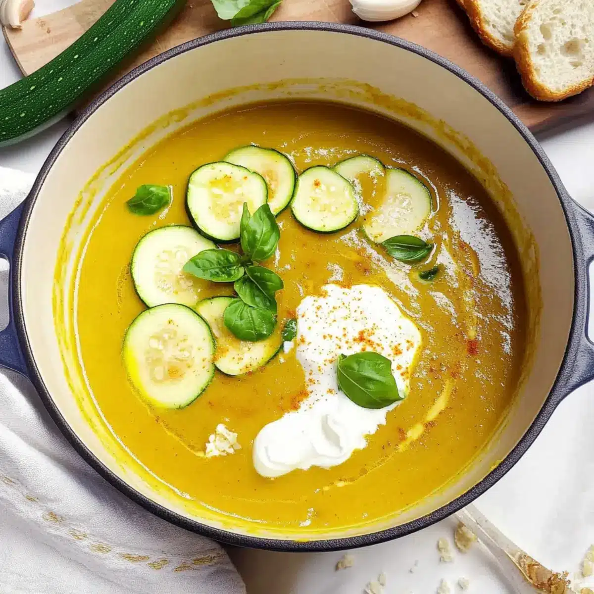 Curried Zucchini Soup