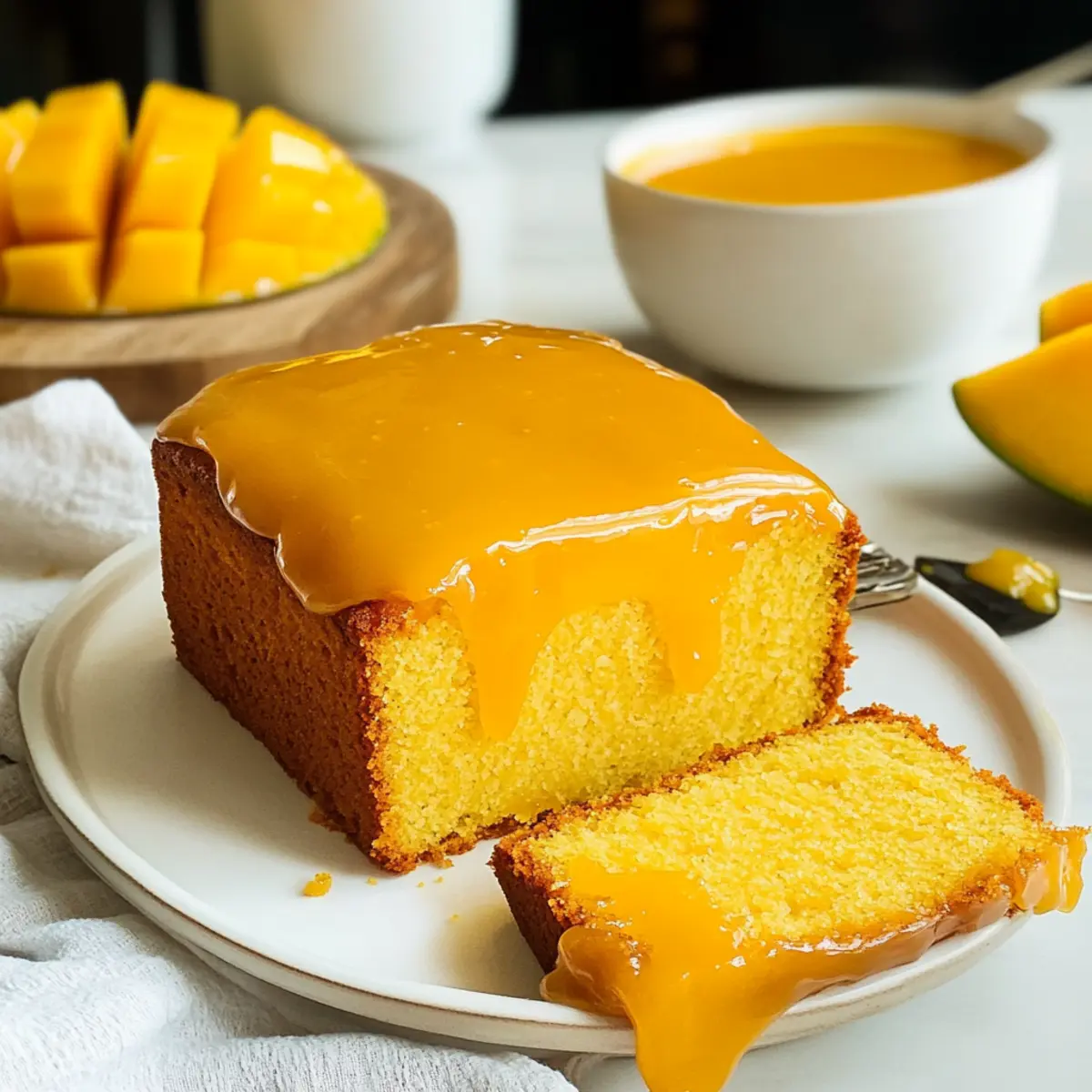 Vegan Mango Cake