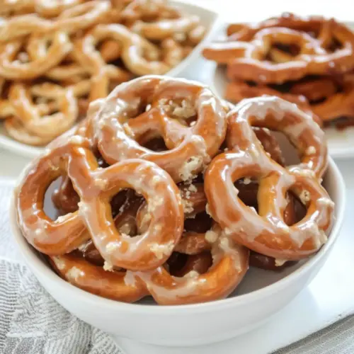 Caramel Pretzels