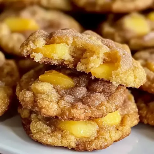 Peach Cobbler Cookies