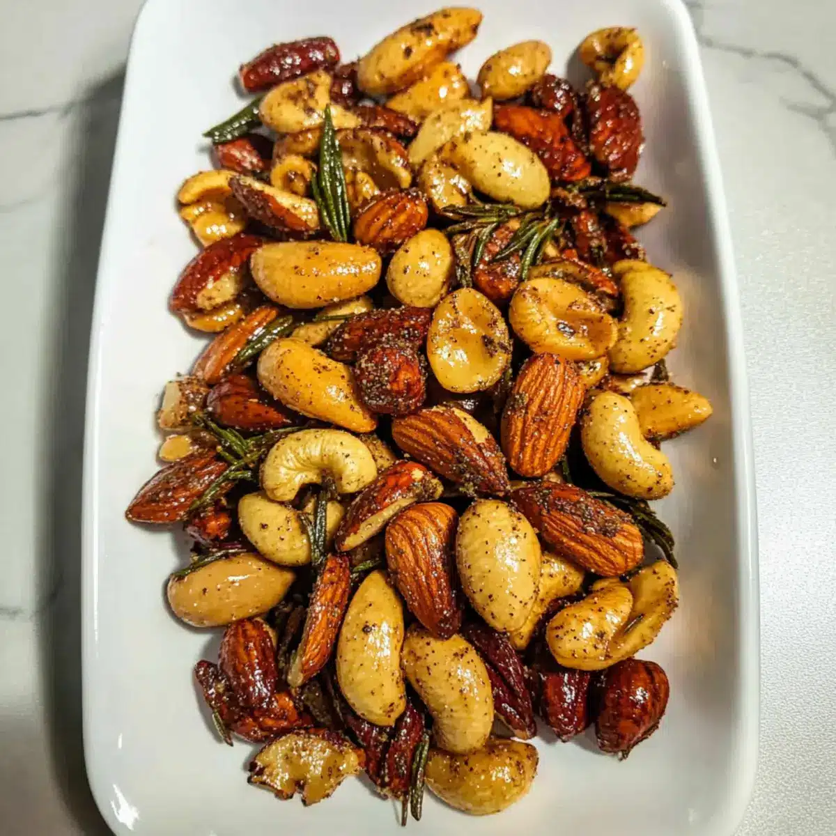 Rosemary Thyme Spiced Nuts
