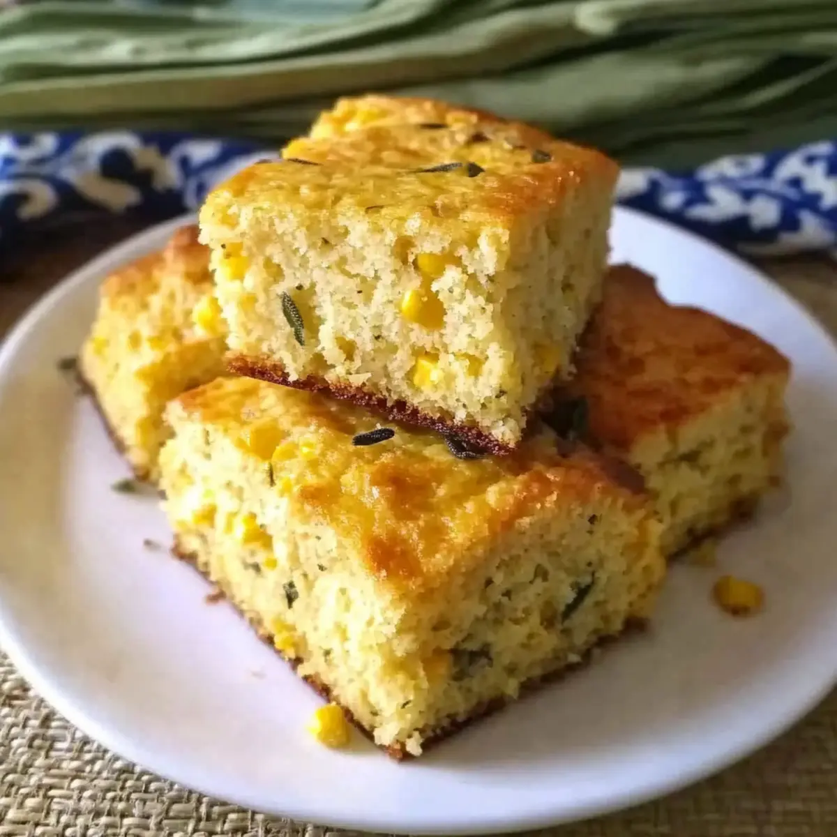 Cheddar Sage Cornbread
