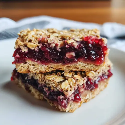 Jam Filled Sourdough Breakfast Bars
