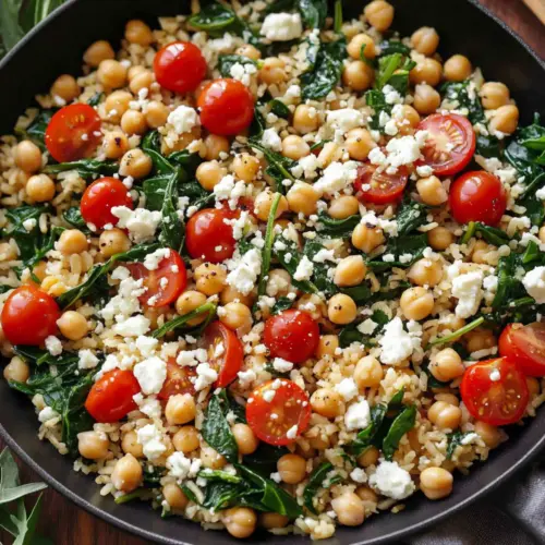 Mediterranean Lemon Rice