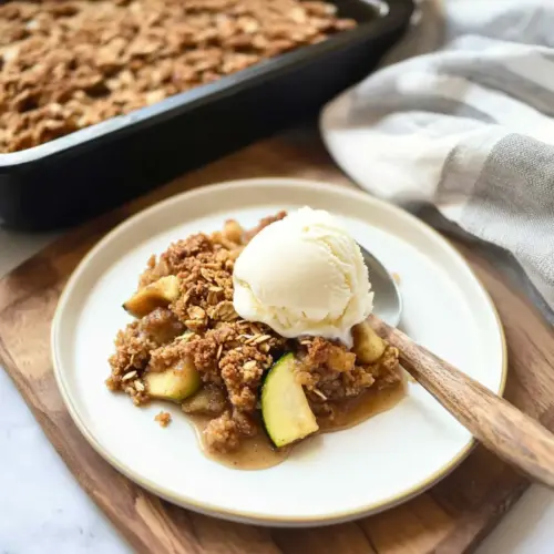 Zucchini Crisp