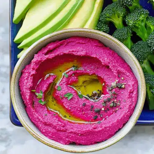 10-Minute Beetroot Hummus