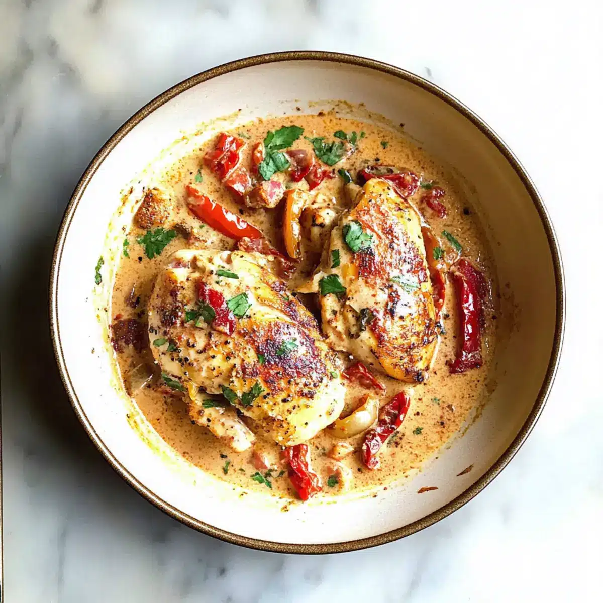 Garlic Red Pepper Chicken