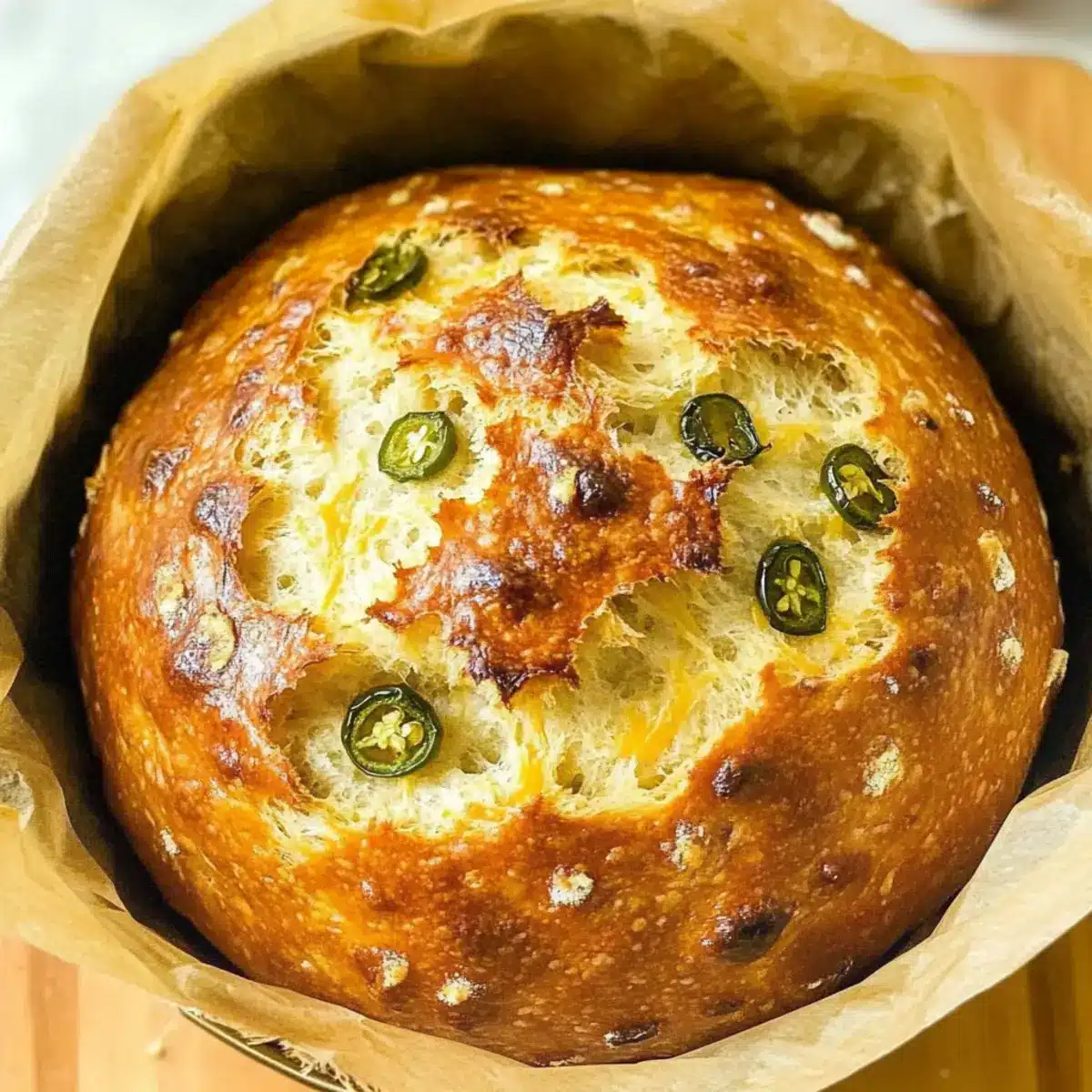 Jalapeño Cheddar Bread