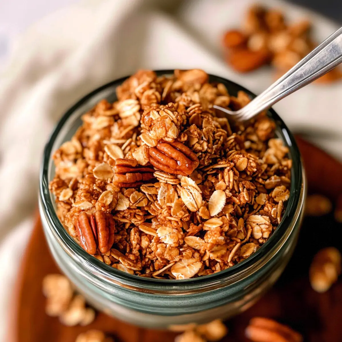 Honey Pecan Granola