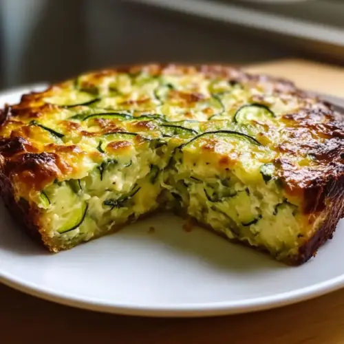 Crustless Zucchini Pie