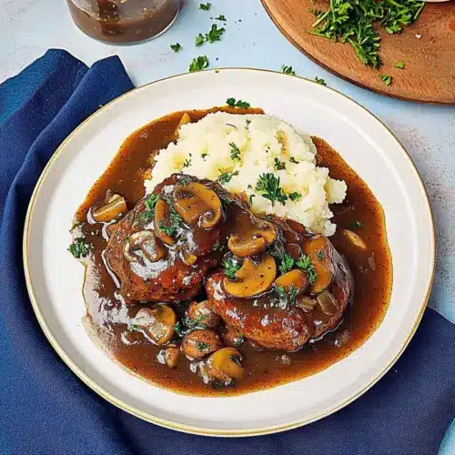 Beef Patties with Gravy