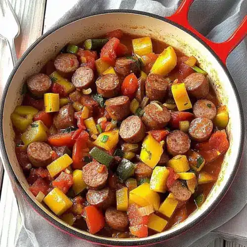 Sausage and Vegetable Skillet