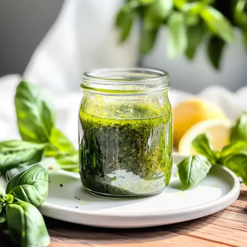 Fresh Basil Vinaigrette