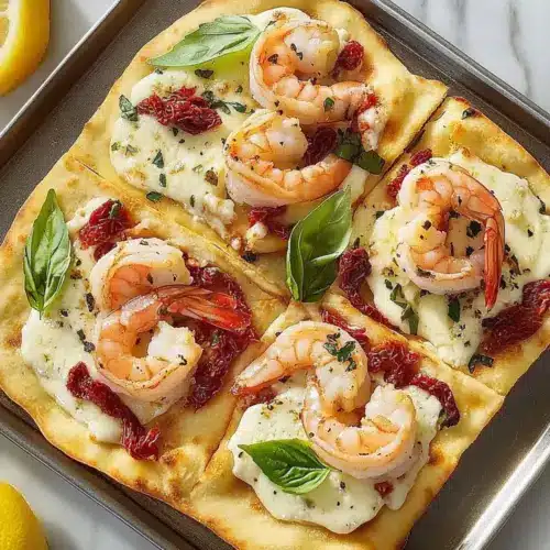 Shrimp Flatbread